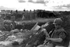 US Marine reading, Khe Sanh, 1967.jpg