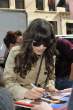 Zooey Deschanel walks to ABC studios585lo.jpg
