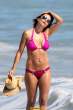 Lisa Rinna  sports a hot pink bikini while on the beach in Malibu. Aug 22, 2010 (24).jpg